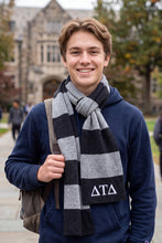Load image into Gallery viewer, Rugby Striped Knit Scarf