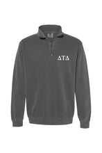 Load image into Gallery viewer, Garment-Dyed Quarter-Zip Sweatshirt
