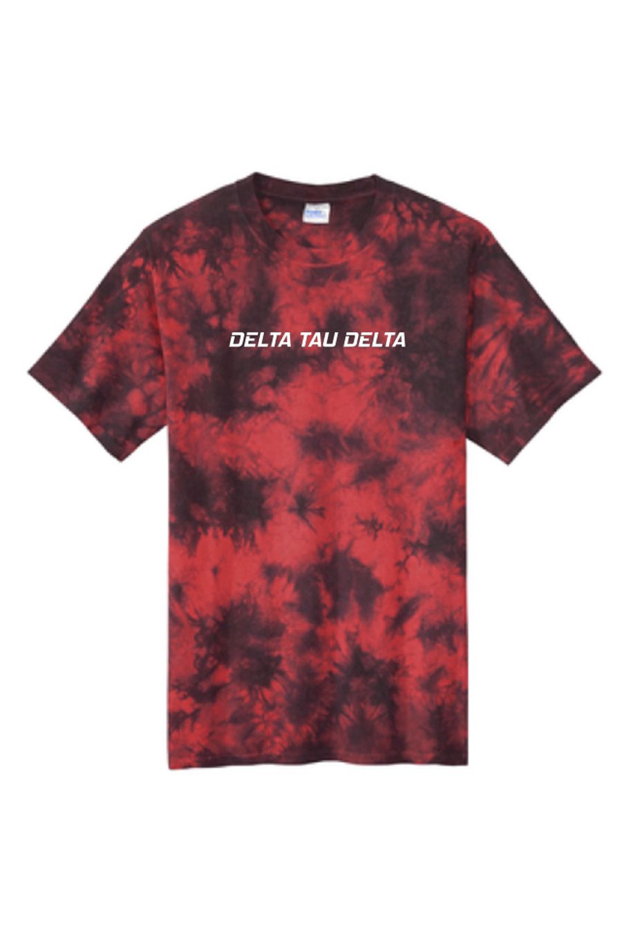 Crystal Red Tie-Dye Tee