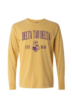 Load image into Gallery viewer, Delta Tau Delta Crest Long Sleeve
