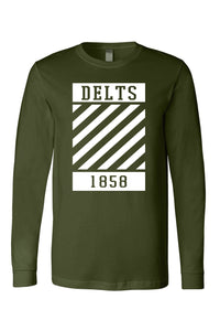 Delt Crossing LS Tee