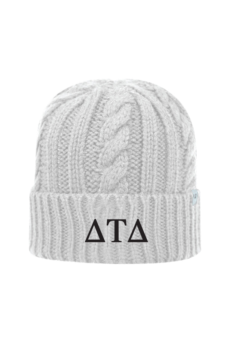 Embroidered Twill Beanie