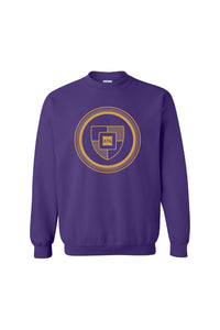 Forging the Future Crew Neck Sweatshirt- Purple