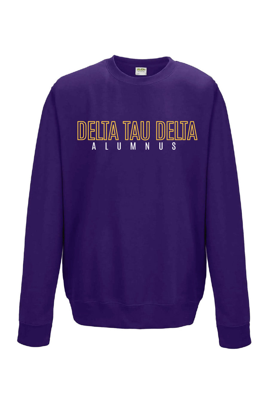 Purple and Gold Alumnus Crewneck