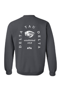 Etched in Charcoal Crewneck