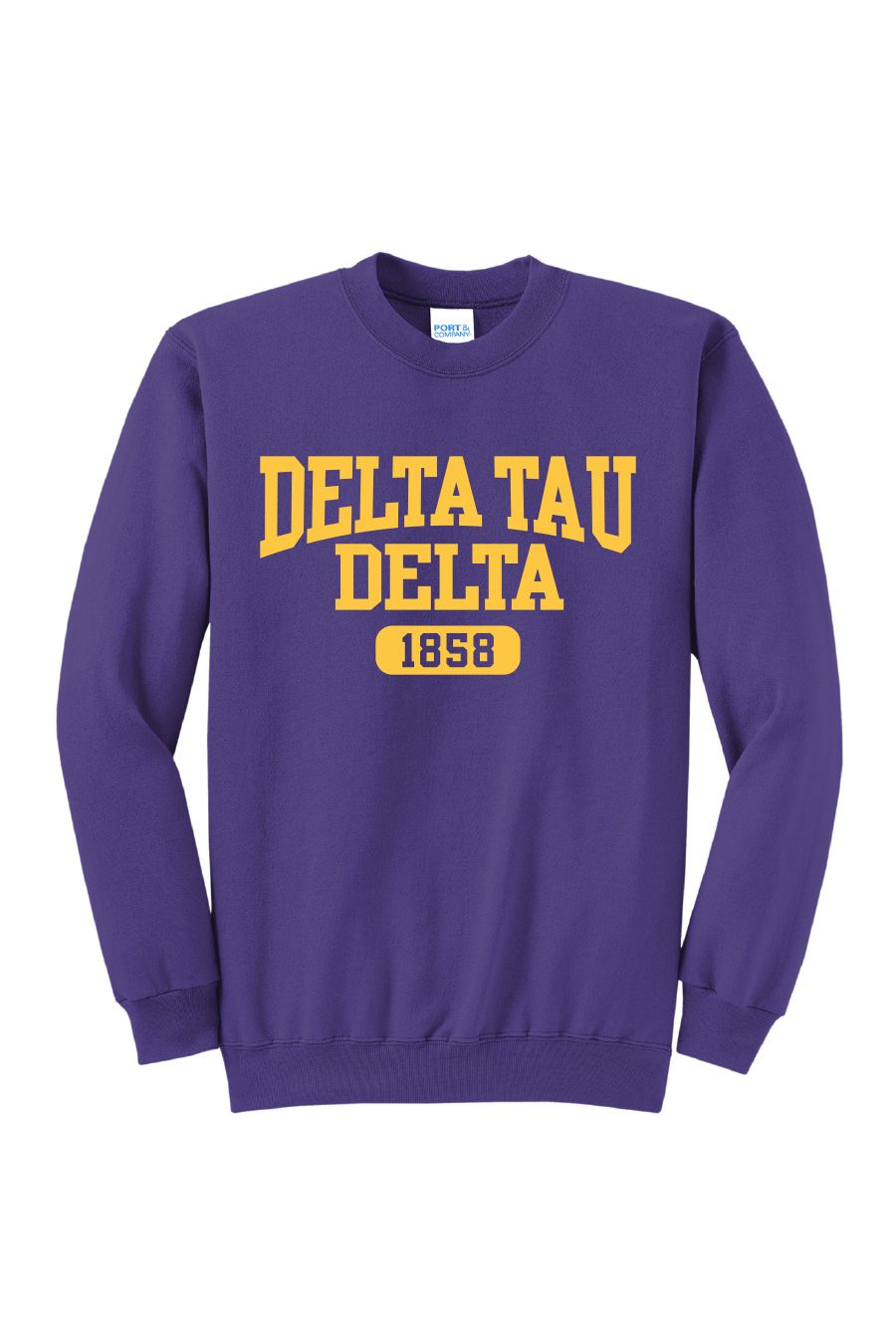 Delta Tau Delta 1858 Crewneck Sweatshirt – The Delt Store