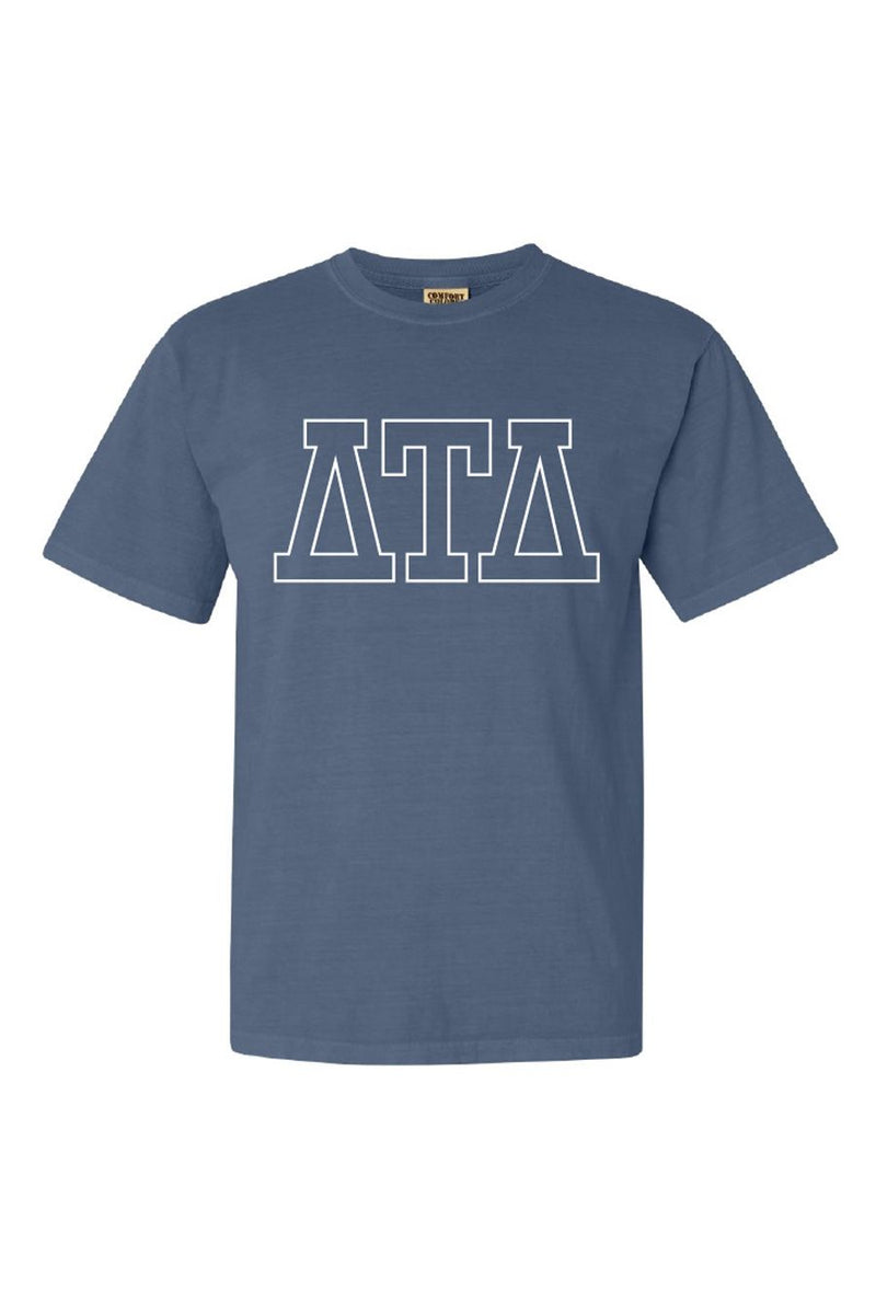 DTD Open Boxed Letters Tee – The Delt Store